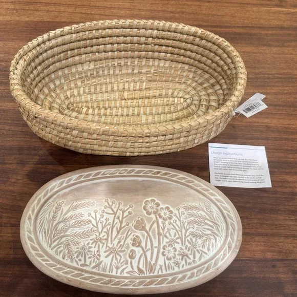 *NIB* Serrv International Fair Fields Breadwarmer - Picture 4 of 7